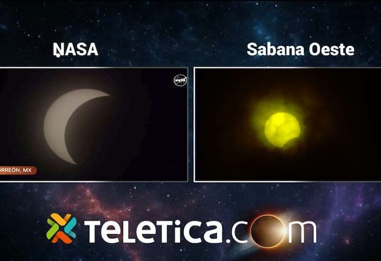 Vea el punto máximo del eclipse solar en Costa Rica Teletica