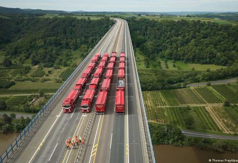 Puentes de autopistas alemanas se desmoronan